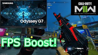 If you want high FPS on Warzone 20 with Samsung Odyssey g7\g9 You really need to do this [upl. by Nobel]