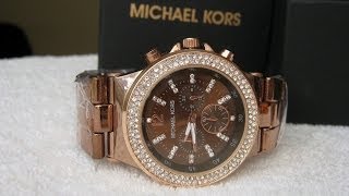 IDENTIFICAR RELOJ MICHAEL KORS ORIGINAL DE FALSOS [upl. by Bollay]