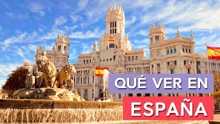 Qué ver en España 🇪🇸  10 Lugares imprescindibles [upl. by Ayhdiv]