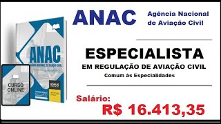 Apostila Concurso ANAC Especialista em Regulação de Aviação Civil Agência Nacional de Aviação Civil [upl. by Ahsirtap787]