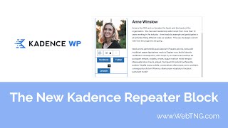 The New Kadence Repeater Block [upl. by Eylrac]