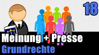 Art 5 I GG  Meinungs und Pressefreiheit  Staatsrecht II 18 [upl. by Adnolay]