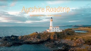 Turnberry Lighthouse Cinematic  Scotland Road trip Ayrshire coast [upl. by Ierbua694]