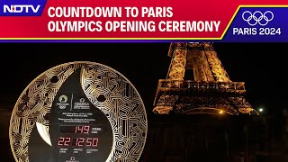 Paris Olympics 2024  Countdown To Paris Olympics Opening Ceremony [upl. by Isleen914]