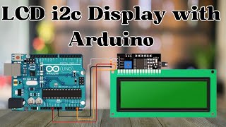 How to Use I2C LCD with Arduino  LCD Displays with Arduino  i2c LCD Display [upl. by Georgia]