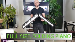 Finger Dance Folding Piano  UNBOXING and Full Review [upl. by Bernstein108]