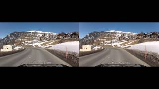 Switzerland 241 Camera on board Verbier  Martigny 3D GoPro Hero2 [upl. by Taryn796]