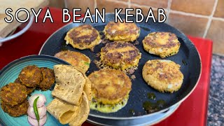 Soya Bean kabab recipe  Soya Bean kabab at home  Protein rich food  Cookwithsag soyabean [upl. by Emya]