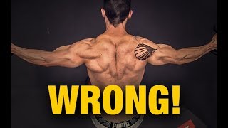 How to Build Your Rear Delts NOT REVERSE FLYS [upl. by Vladamar]