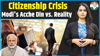 Acche Din More Indians Renouncing Citizenship Than Ever [upl. by Kreager]