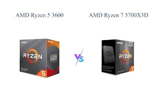 AMD Ryzen 5 3600 vs Ryzen 7 5700X3D 🔥 Which is the Best Bang for Your Buck [upl. by Aihsekal]