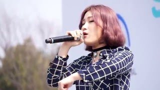 손승연 Sonnet Son  경고 Caution 원곡 타샤니 Tashannie  서울국제마라톤 2016  종합운동장  직캠 fancam 160320 [upl. by Meggie]