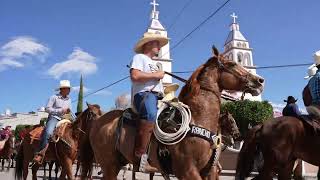 02  Cabalgata  Fiestas Patronales San Nicolás Michoacán 2023 [upl. by Prisilla]