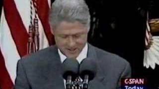 President Clinton publicly thanks Sean Stephenson [upl. by Spanos]