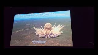 Giant Meteor Crater Film [upl. by Cr]