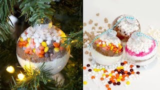 DIY Hot Chocolate Ornaments  Homemade Hot Chocolate Mix  RECIPE [upl. by Mcguire59]