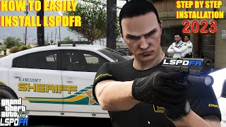 How To Install LSPDFR 049  Become A Police Officer  2023  gta5lspdfr lspdfrtutorials lspdfr [upl. by Yadsnil]