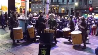 Clanadonia amazing Glasgow street performance [upl. by Cullin]