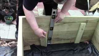 How to Build a Double High 185 inch tall Raised Garden Bed [upl. by Ardine958]