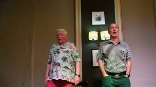 Jim Mageean and Graeme Knights at The Bridge Folk Club – South Australia Trad [upl. by Norak]