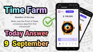 When was the Proof of Stake consensus algorithm first introduced 9 sept oracleoftime timefarm [upl. by Rothstein]