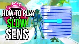 How TO PLAY A SLOW SENS ON CONSOLE Best Settings amp SensitivityRainbow Six Siege [upl. by Leckie]