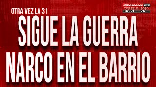 Imágenes impactantes de la quotGuerra Narcoquot en la Villa 31 [upl. by Navar273]