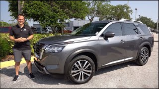 Is the 2024 Nissan Pathfinder a BETTER new midsize SUV than a Honda Pilot [upl. by Brawley]