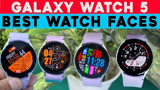 14 Best Watch Faces For Samsung Galaxy Watch 5 ⌚🔥 Clock Faces For Everyone ⚡ [upl. by Kandy]