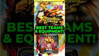 NEW LL SSJ3 Goku Transforming BEST TEAMS amp EQUIPMENTS 🔥 [upl. by Legnaleugim]