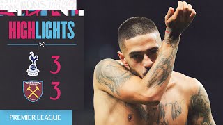 Tottenham Hotspur 33 West Ham  Lanzini Stunner Shocks Spurs 🚀  Premier League Highlights [upl. by Nade]