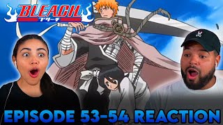 ICHIGO IS HERE TO SAVE RUKIA  Bleach Episode 5354 Reaction [upl. by Grodin]