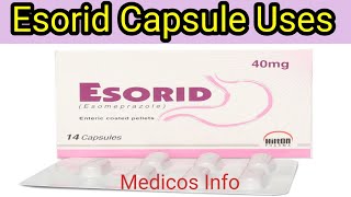 Esorid 40mg capsule uses benefit side effects in Urdu  Esomeprazole capsule uses benefit in Urdu [upl. by Flynn]