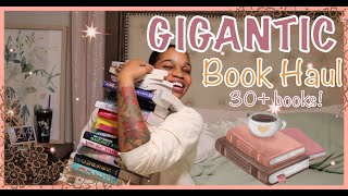 GIGANTIC Book Haul 🛍️  30 Bookies 📚  Romance Fantasy Thrillers and MORE [upl. by Angel]