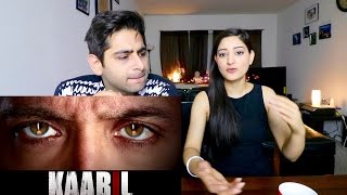 KAABIL TRAILER  HRITHIK ROSHAN  YAMI GAUTAM  REACTION [upl. by Pattin64]