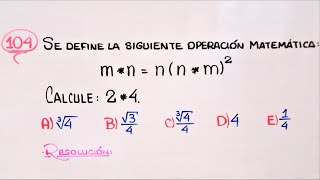 Operadores Matemáticos  Razonamiento Matemático [upl. by Adlaremse]