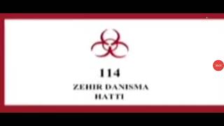 114 zehir danışma hattı [upl. by Liana]