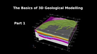 3D Geological modelling  Part 1 [upl. by Annayoj95]