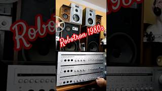 RFT Robotron RS 5001 HIFI  Stereo Receiver DDR 1980s sound test Angelicaaudio [upl. by Vachil]