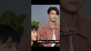 Jealous Ohm 🤨 🧡 ohmnanon 🧡 bldrama ohmnanon ohmpawat nanonkorapat nanonkorapat gmmtv [upl. by Sekoorb]