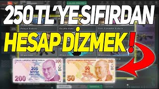 SIFIRDAN 250 TLYE HESAP DİZİMİ  WOLFTEAM [upl. by Millburn]