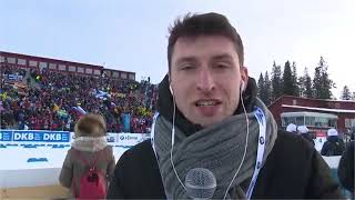 BIATHLON  Ostersund  WC 2019  Mens Pursuit  10032019 [upl. by Essie]