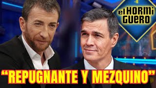 Pablo Motos EXPLOTA contra Sánchez en vivo quotRepugnante y mezquinoquot [upl. by Sheri588]