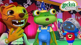 Halloween In Summertime  Geckos Garage  Trucks For Children  Cartoons For Kids [upl. by Elnora]