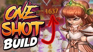 Smite Scylla MAXIMUM POWER Build  ONE HITTING PEOPLE [upl. by Evonne]