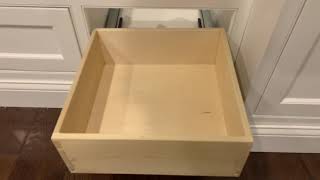 How to install Undermount Soft Close Drawer Slides [upl. by Yelehsa]