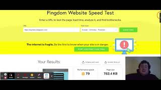 Website Speed Test Pingdom Tools [upl. by Magree]