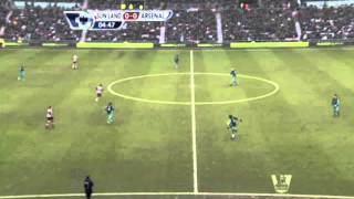 SUNDERLAND VS ARSENAL FA CUP FIFTH ROUND FULL HIGHLIGHTS 1822012 [upl. by Aman]