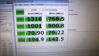 13GBs Read Speed 8X OCZ Vertex 2 60GB SSD RAID 0 on LSI 92608i RAID Card Linus Tech Tips [upl. by Rissa]