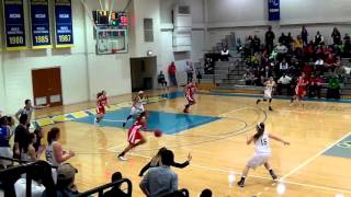 North Park University Womens Basketball vs Denison University Nov 28 2015 [upl. by Muryh]